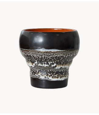 HKLIVING Mok 70s ceramics: lungo mug rock on