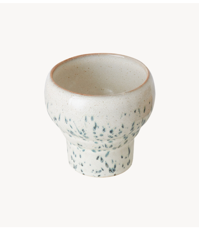 HKLIVING Mok 70s ceramics: lungo mug hail