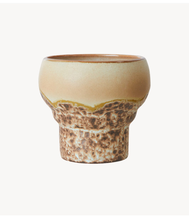 HKLIVING Mok 70s ceramics: lungo mug shell