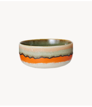 HKLIVING Kom 70s ceramics: dessert bowl burst