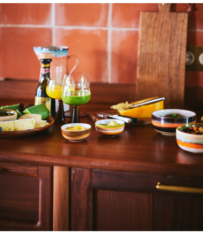 HKLIVING Kom 70s ceramics: dessert bowl heat