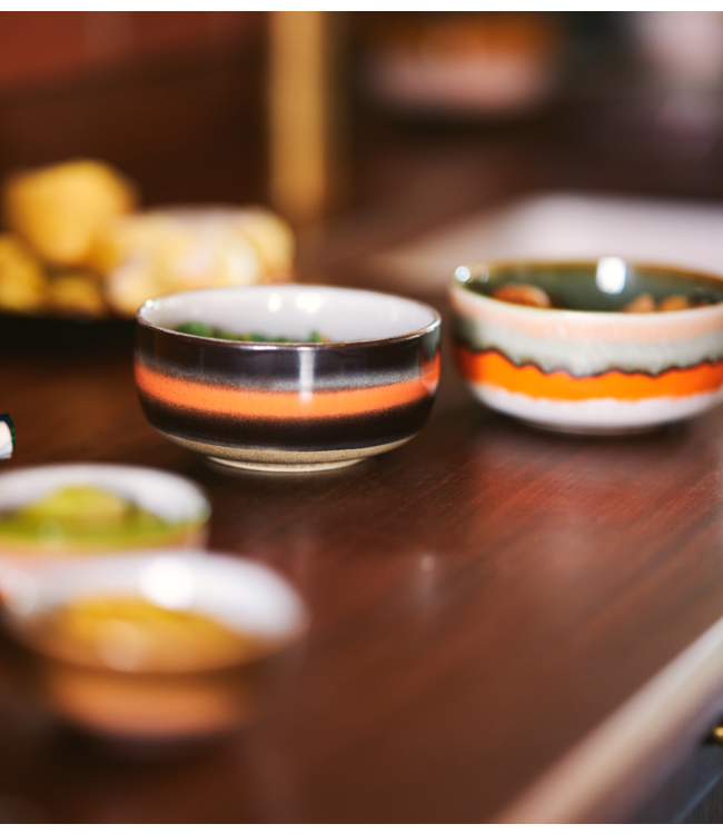 HKLIVING Kom 70s ceramics: dessert bowl heat