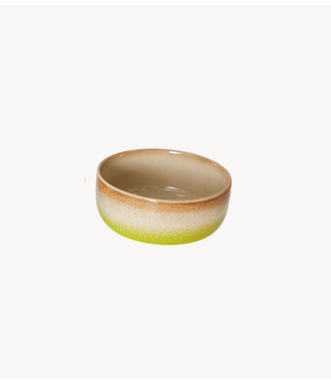 HKLIVING Kom 70s ceramics: dessert bowl eclipse