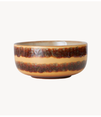 HKLIVING Kom 70s ceramics: dessert bowl cliffs