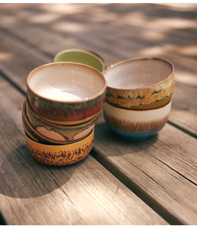 HKLIVING Kom 70s ceramics: noodle bowl shores