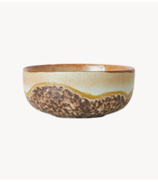 HKLIVING Kom 70s ceramics: tapas bowl shell
