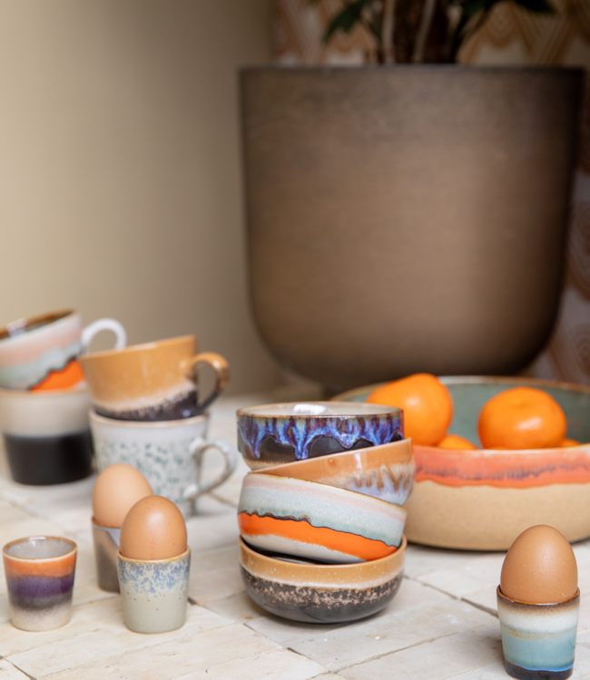 HKLIVING Kom 70s ceramics: tapas bowl fire