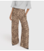 Alix The Label Broek ladies woven snake twill pants Camel