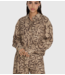 Alix The Label Blouse ladies woven snake twill blouse Camel