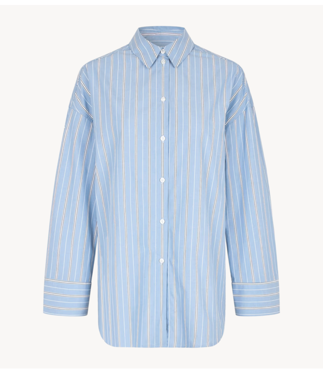Samsøe Samsøe Blouse Marika Shirt Blue heaven st.