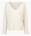 Samsøe Samsøe Trui Sanor v-neck clear cream