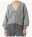 Y.A.S Trui YASVIGGA LS KNIT CARDIGAN Medium Grey Melange