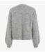 Y.A.S Trui YASVIGGA LS KNIT CARDIGAN Medium Grey Melange