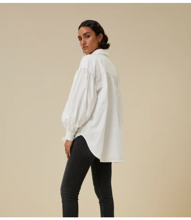 BY-BAR Blouse sarah poplin blouse white NOOS S