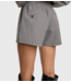 Alix The Label Broek ladies woven boucle shorts  black/white