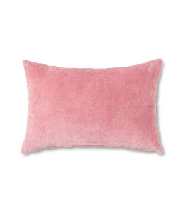 HKLIVING Kussen Velvet cushion rose (60x40cm)