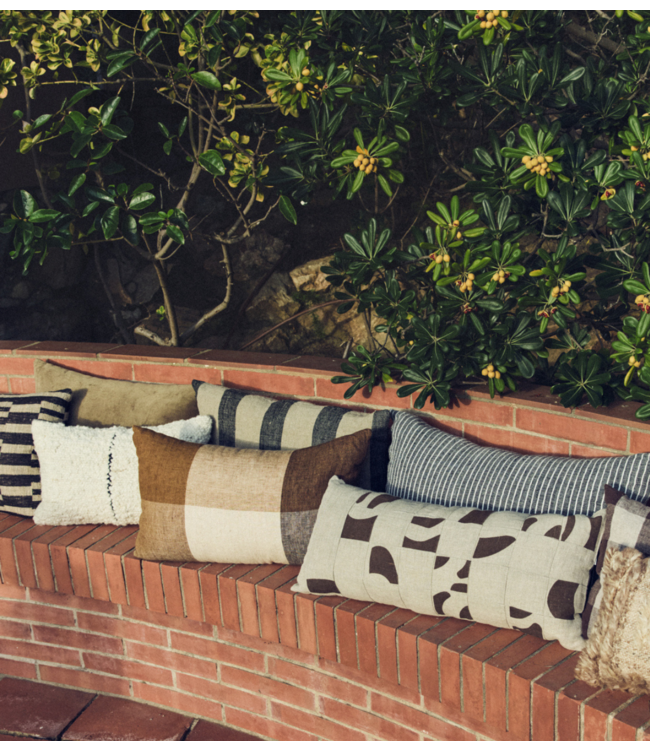 HKLIVING Kussen Bayside linen cushion (60x40cm)