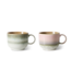 HKLIVING Mok 70s ceramics: tea cups, nova  (set of 2)