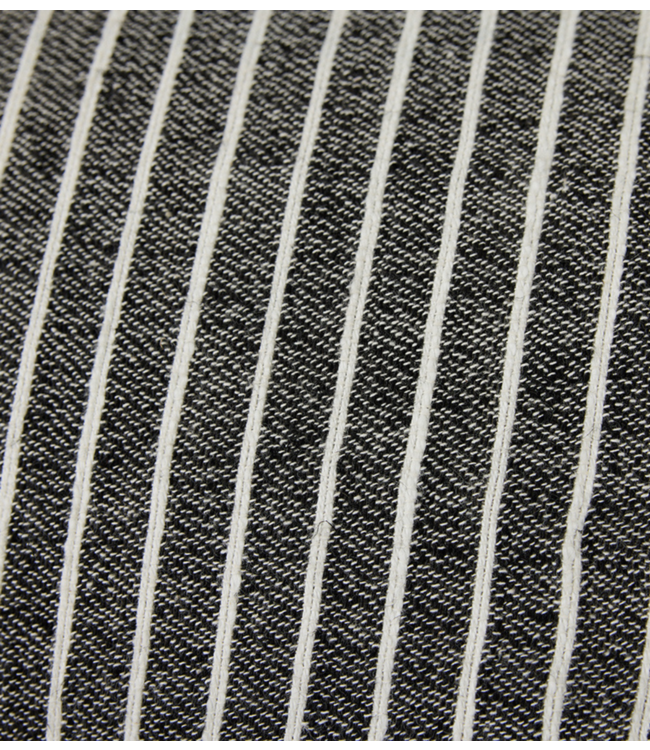HKLIVING Kussen Striped cushion monochrome  (70x40cm)