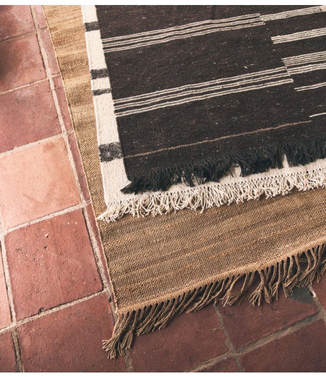 HKLIVING Vloerkleed Outlander hemp rug (250x350cm)