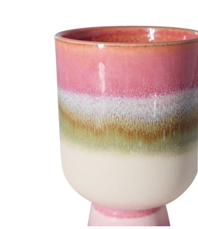 HKLIVING Pot Retro flower pot rosefield