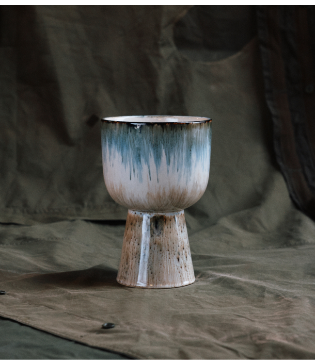 HKLIVING Pot Retro flower pot glacier