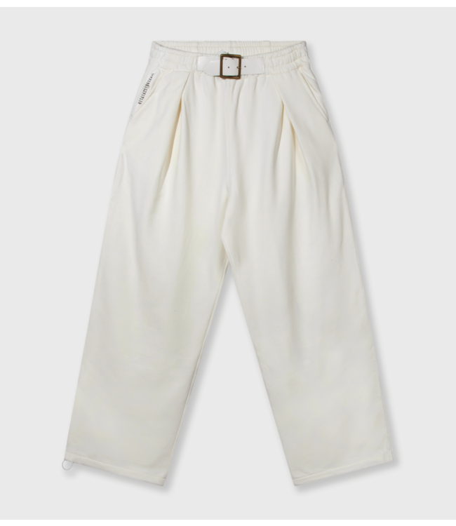 10DAYS Broek belt jogger ecru