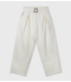 10DAYS Broek belt jogger ecru