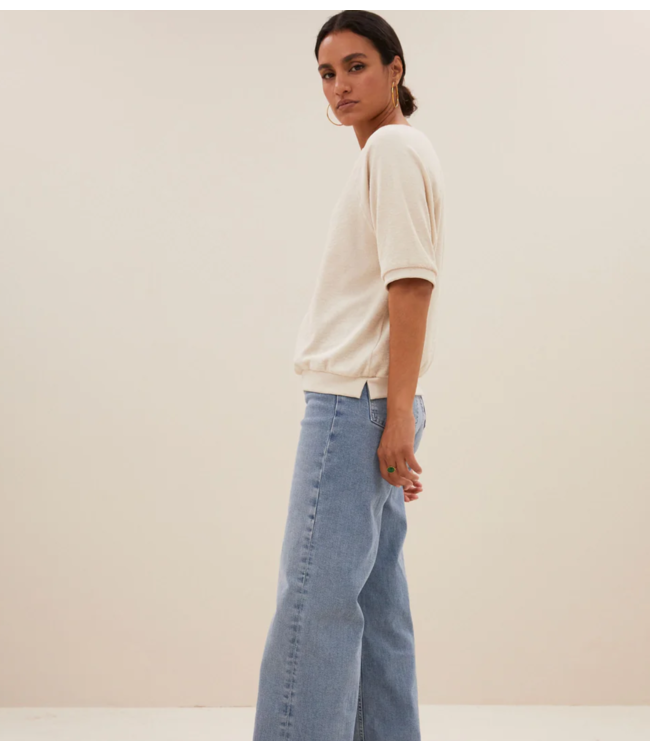 BY-BAR T-shirt neva slub top NOOS