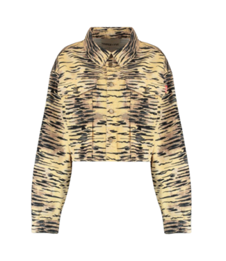 HARPER & YVE Jacket LENY-SK TRASHY TIGER - YELLOW