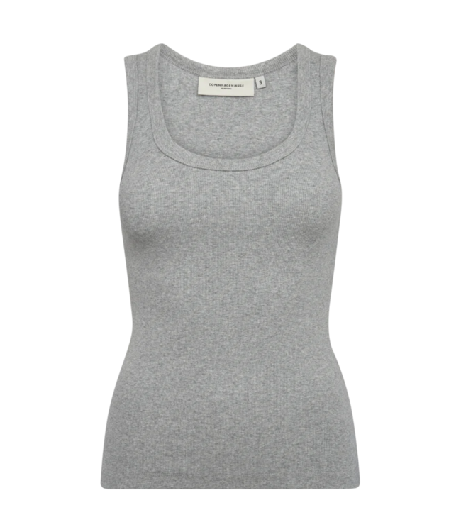 Copenhagen Muse Top CMSIV-TO Light Grey Melange