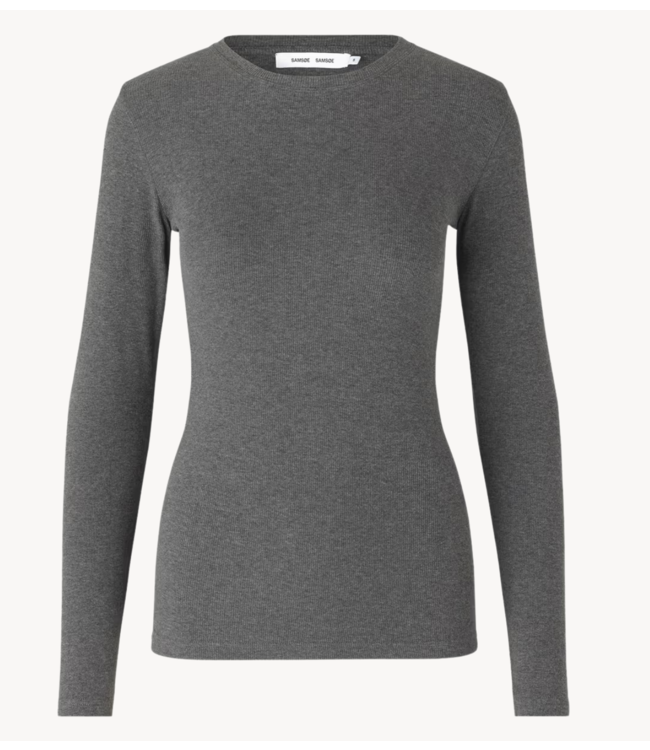 Samsøe Samsøe Top ALEXA LS 7542 Dark Grey