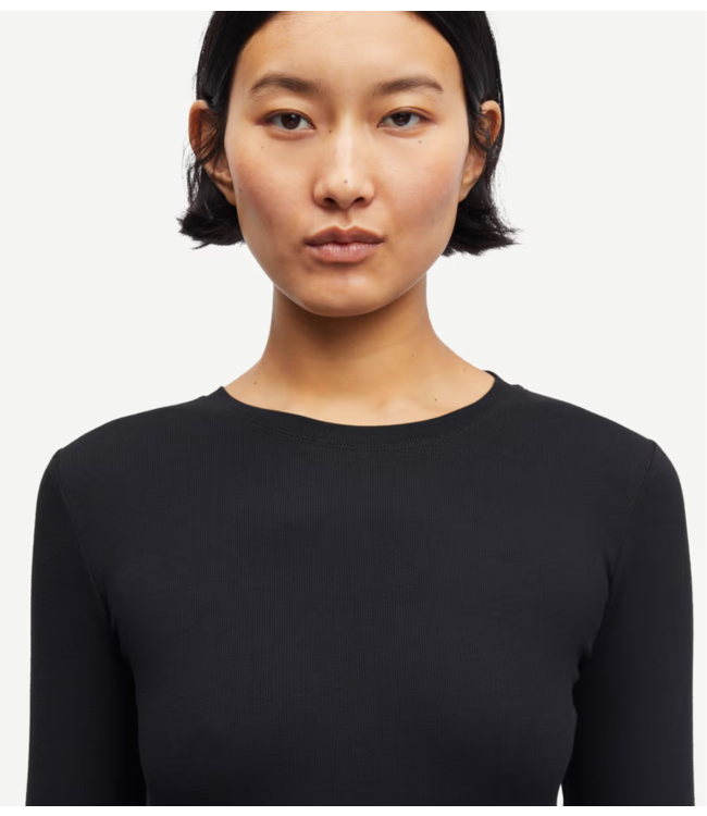 Samsøe Samsøe Top ALEXA LS 7542 Black BASICS