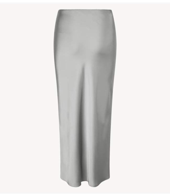 Samsøe Samsøe Rok SAAGNETA LONG SKIRT 12956 LIMESTONE