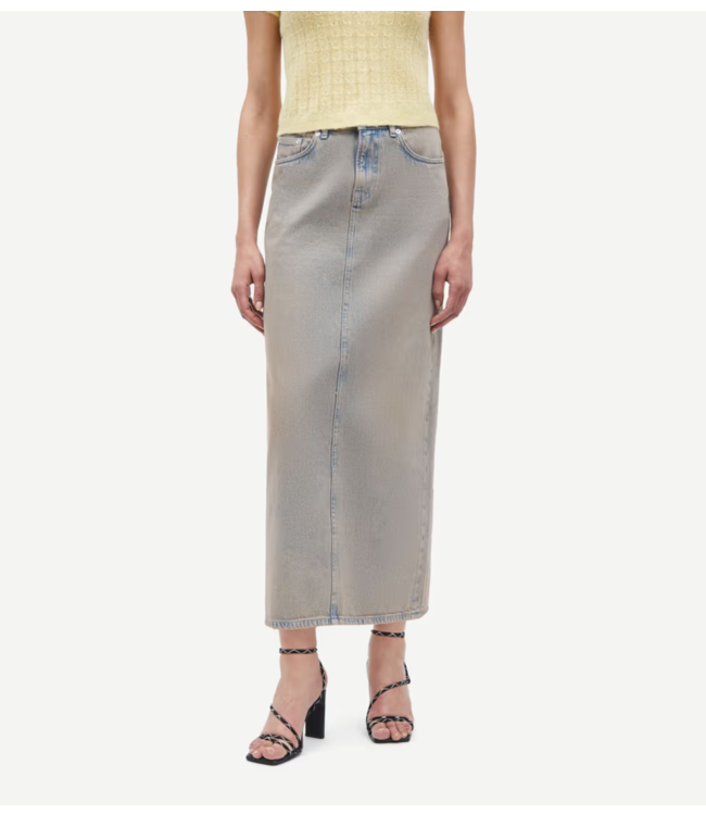 Samsøe Samsøe Rok SAELSIE LONG SKIRT 14811 TINTED EARTH