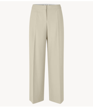 Samsøe Samsøe Broek SAHAY TROUSERS 13103 white pepper