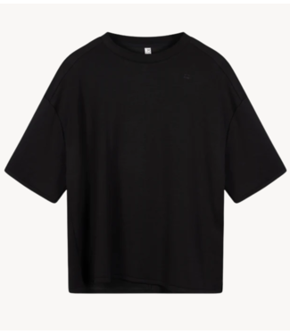 10DAYS Top soft scuba tee black 10DAYS 365
