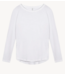 10DAYS Top long sleeve linen 10DAYS365 white