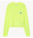 American Vintage Trui PYMAZ JAUNE FLUO