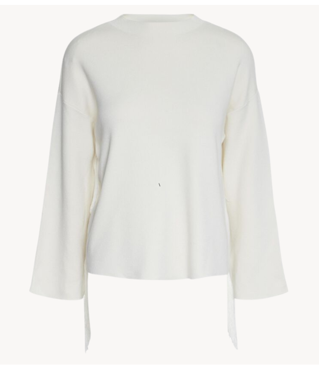 Y.A.S Trui YASFRINGA LS O-NECK KNIT PULLOVER S. Birch