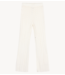 Alix The Label Broek ladies knitted ajour pants cream