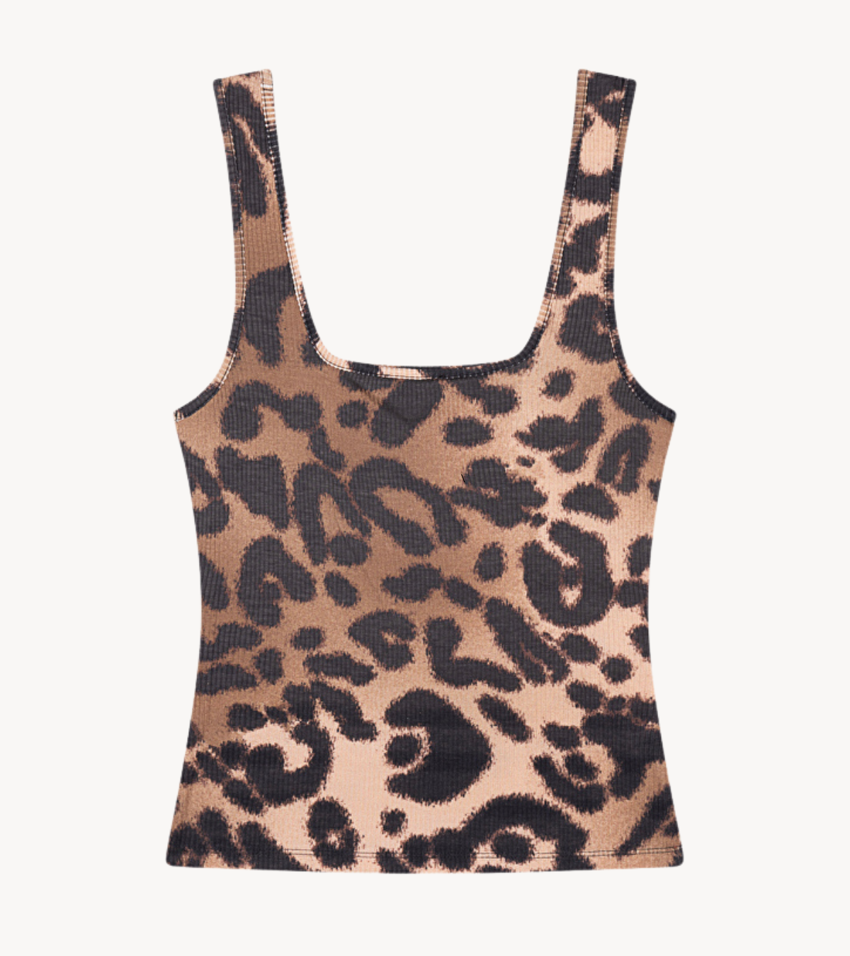Top ladies knitted jaguar tanktop animal - kklup