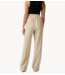 Y.A.S Broek YASFLAXY HW LINEN PANT NOOS