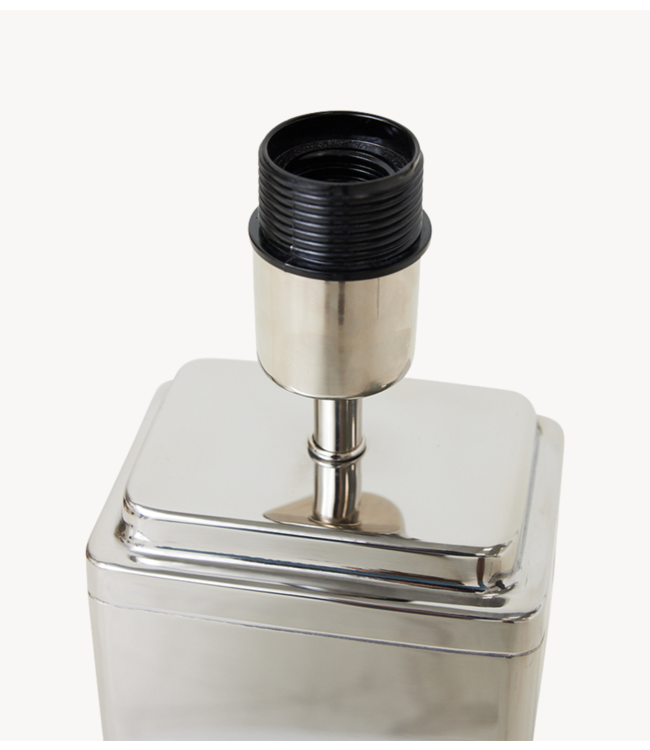 HKLIVING Lampenvoet  Brut lamp base chrome
