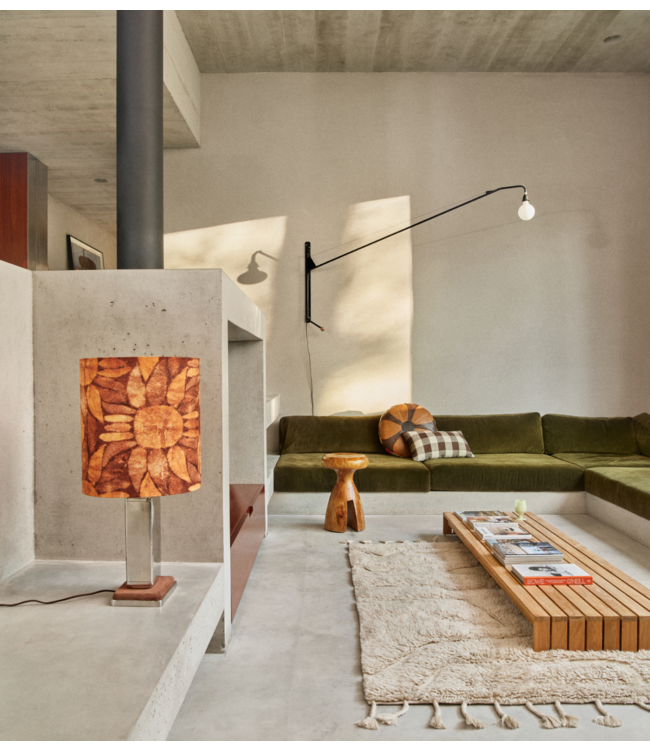 HKLIVING Lampenvoet  Brut lamp base chrome