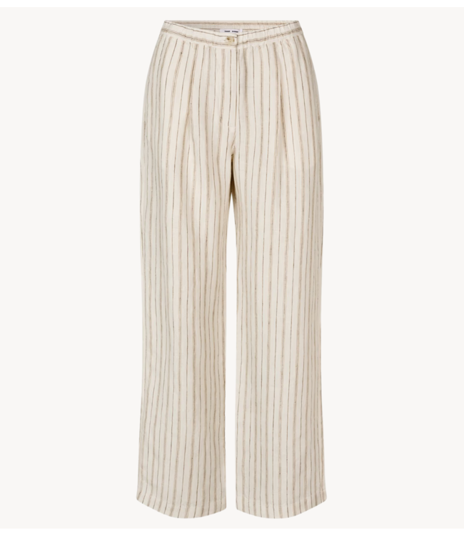 Samsøe Samsøe Broek Satove trousers 14329 egret st.