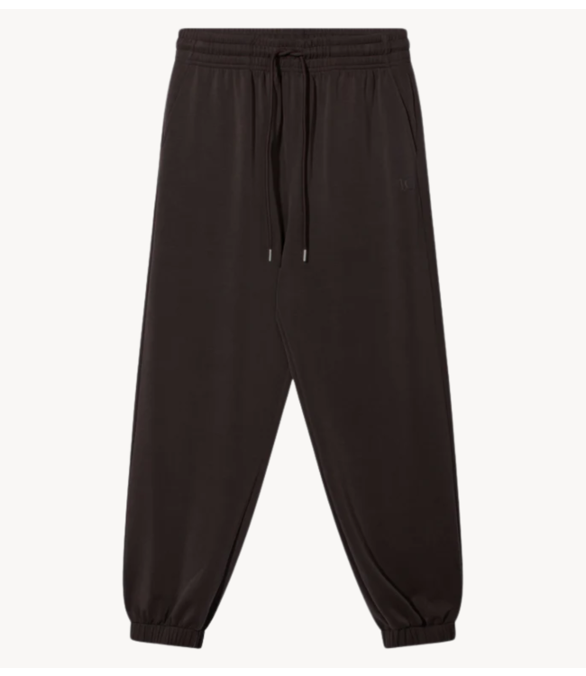 10DAYS Broek soft Bar jogger scuba chocolate
