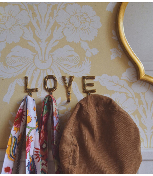 Doing Goods Wandhaak Bodhi Bamboo Love Hook Set