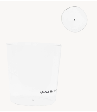 Waterglas Tumbler M spread the love 300 ml