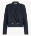 Studio Anneloes Blazer Bing bonded blazer dark blue
